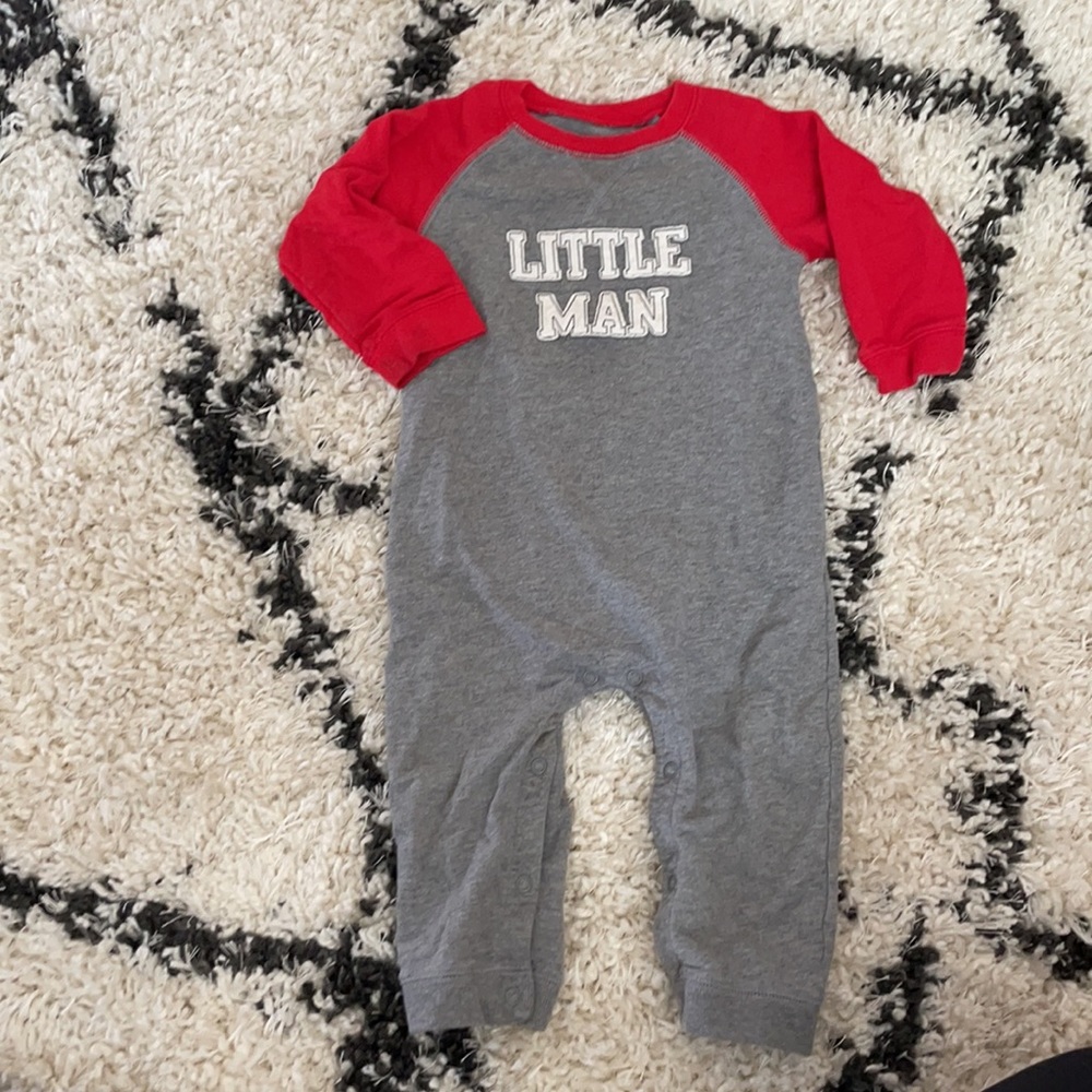Little Man Romper!  Midweight loungewear